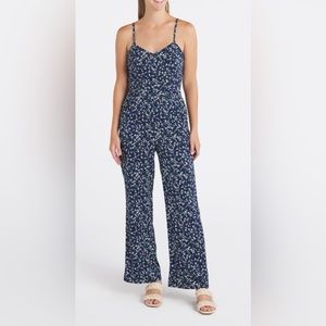 41 Hawthorn Blue Floral Print Beatriz Jumpsuit. Worn once! Dry cleaned!
